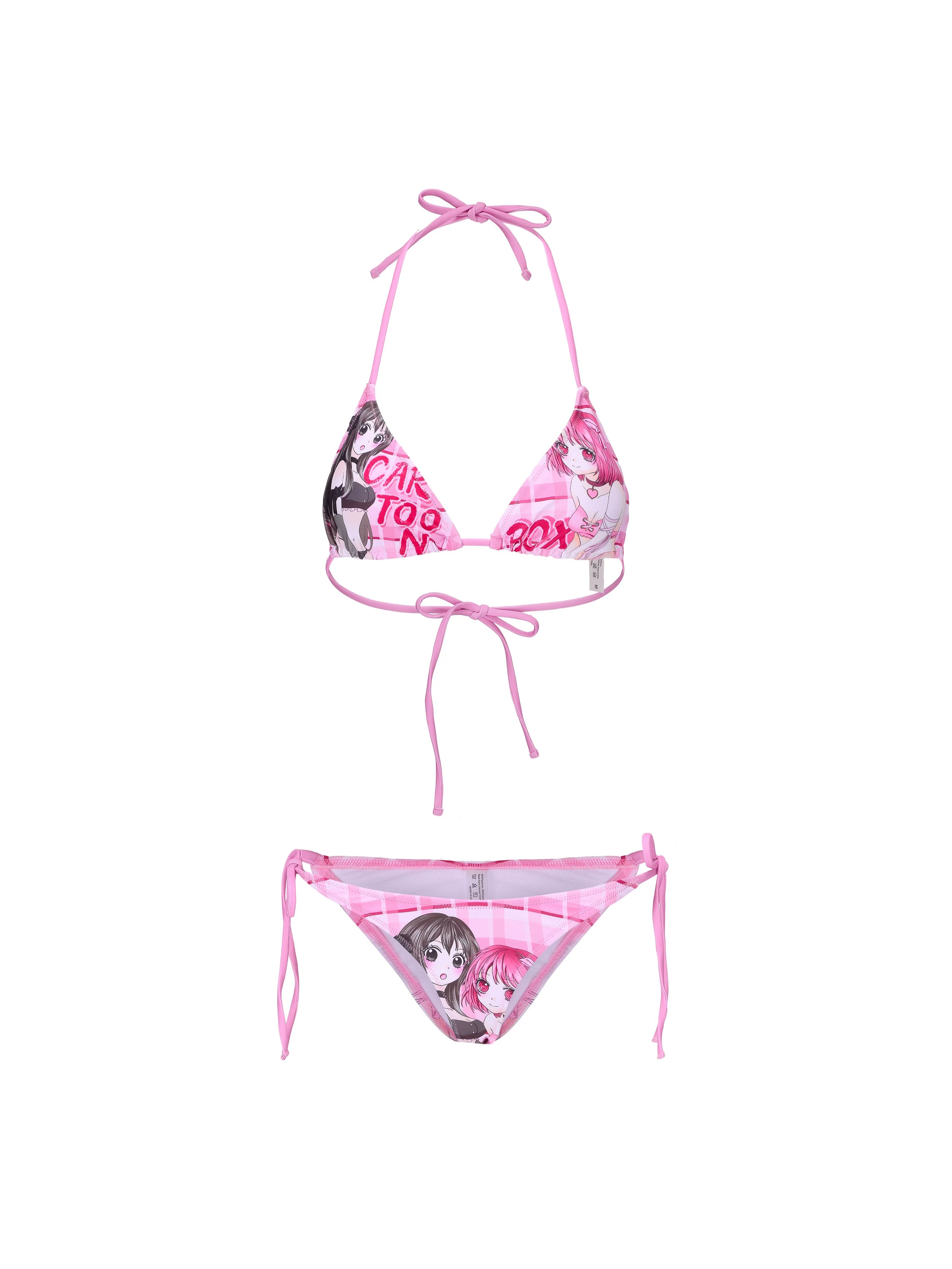 Summer beachstyle anime-style bikini