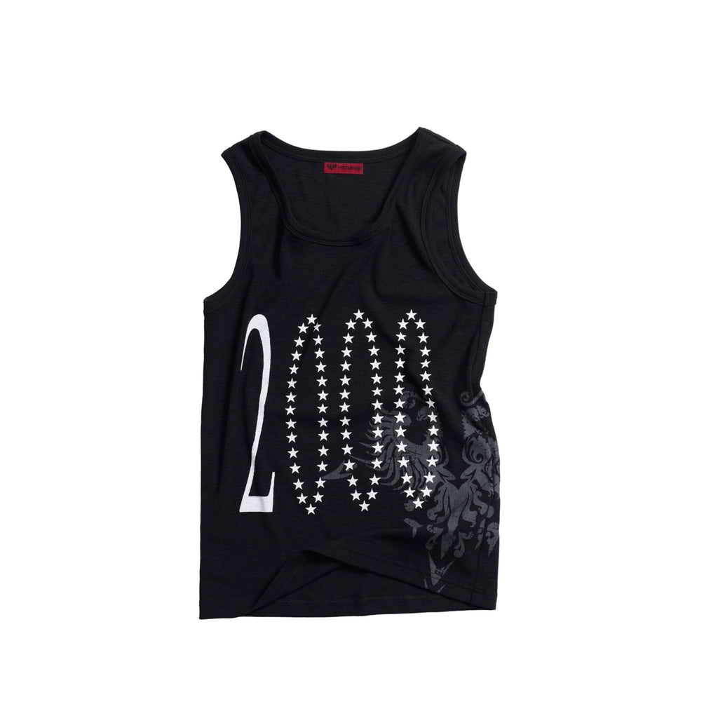 "2000" Y2K Vintage Starburst Totem Print Cami Top