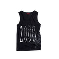 "2000" Y2K Vintage Starburst Totem Print Cami Top