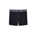 Unisex High-Waist Cotton Boxer Briefs with Slogan & Breathable Design