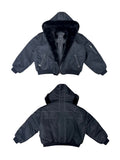 Reversible Shearling Bomber Jacket (Mountain Eagle Design) – Unisex