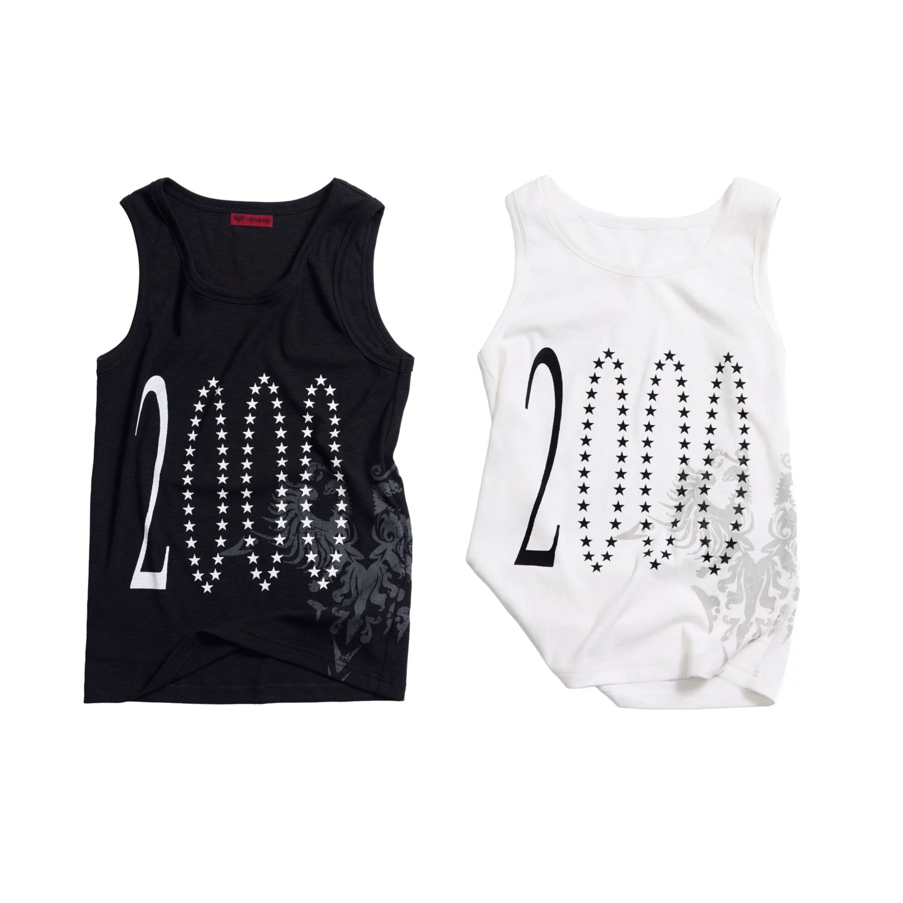 "2000" Y2K Vintage Starburst Totem Print Cami Top