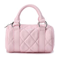 Cylinder bag, Boston bag, handbag, shoulder & crossbody bag, pillow bag.