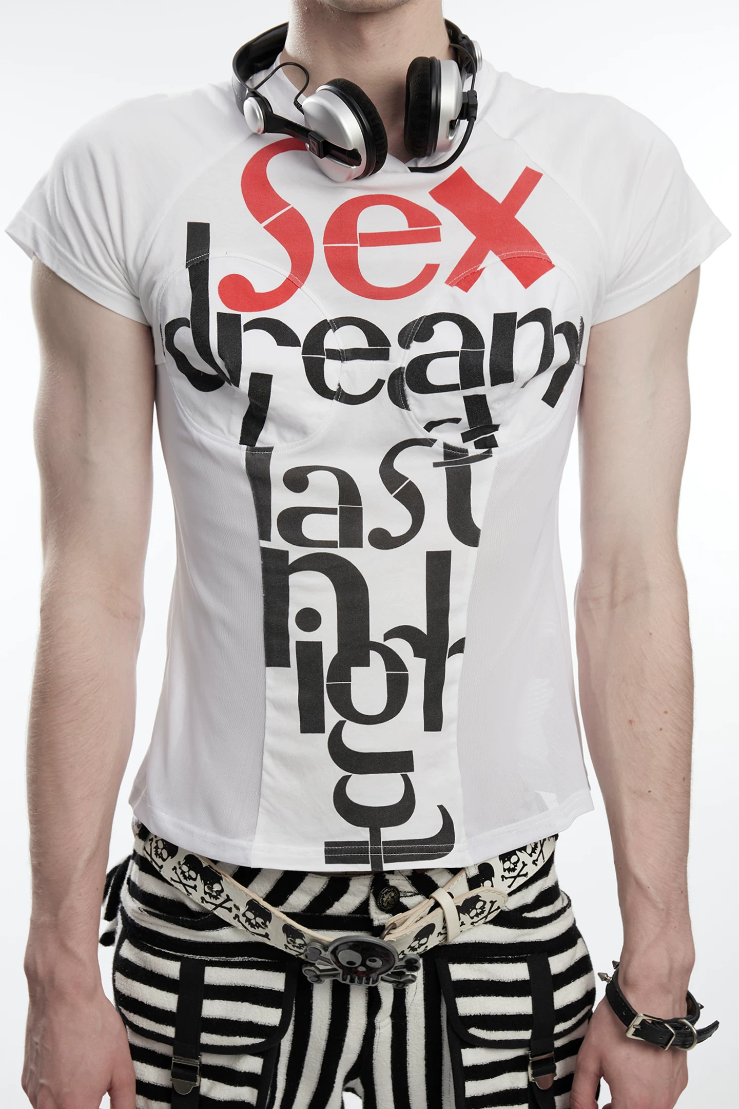 Last Night Dream cup design short-sleeve unisex top